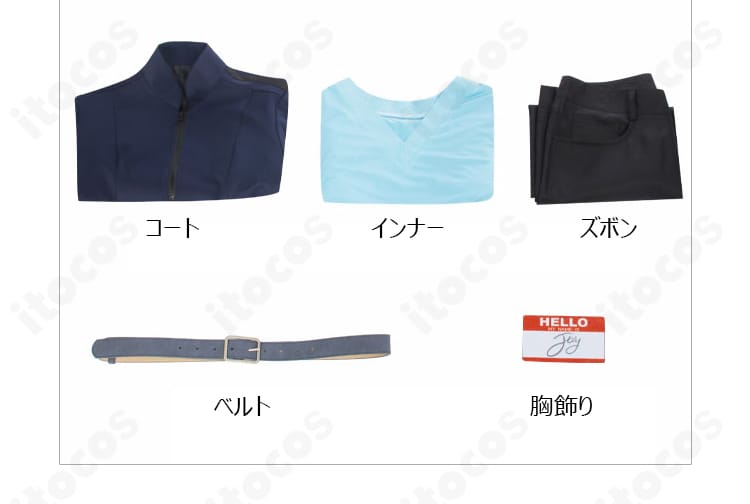 ズートピア2 ジュディ・ホップス 警官制服コスプレ衣装。高再現で動きやすく、撮影・イベントに最適-12