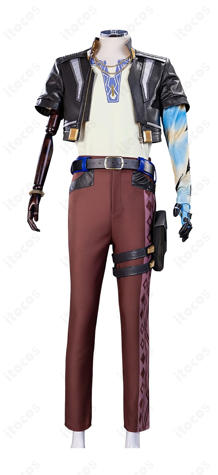 VALORANT ヴィトー コスプレ 正面全身｜初期衣装の配色・シルエット・ギア配置を高再現で撮影