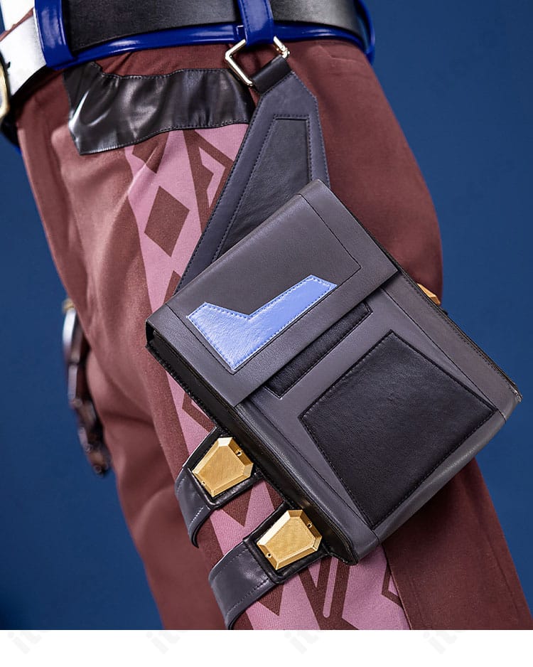 ヴィトー コスプレ 脚部ディテール｜ズボンとレッグポーチの配置・装飾の質感アップ