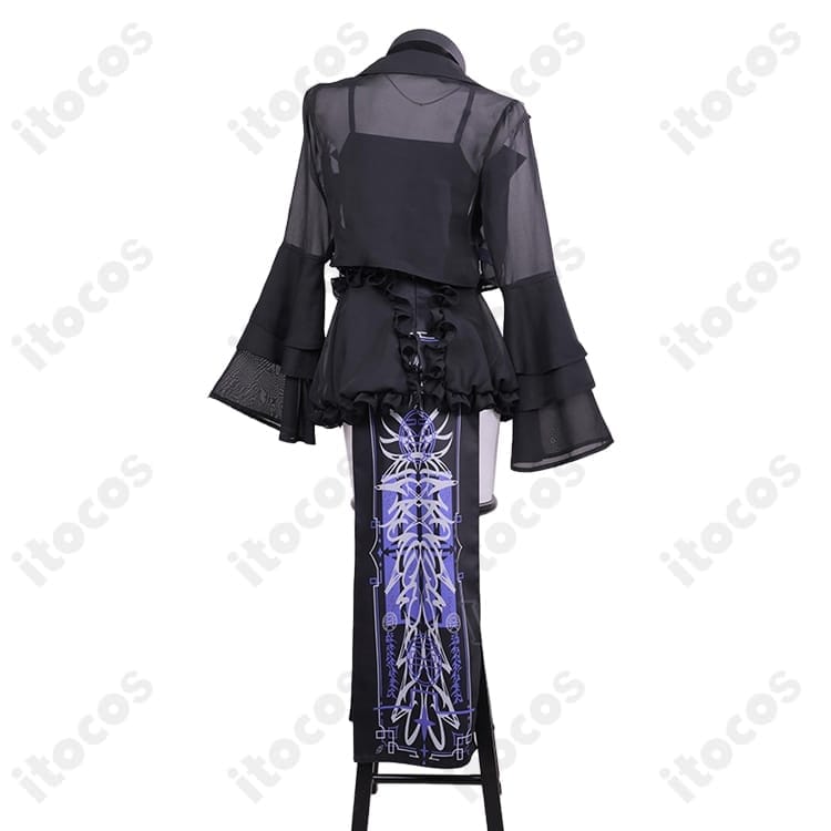 ホロライブ ラプラス・ダークネス 新衣装コスプレ 高再現で撮影映え、動きやすい設計 - 4枚目の画像