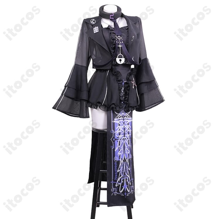 ホロライブ ラプラス・ダークネス 新衣装コスプレ 高再現で撮影映え、動きやすい設計 - 2枚目の画像