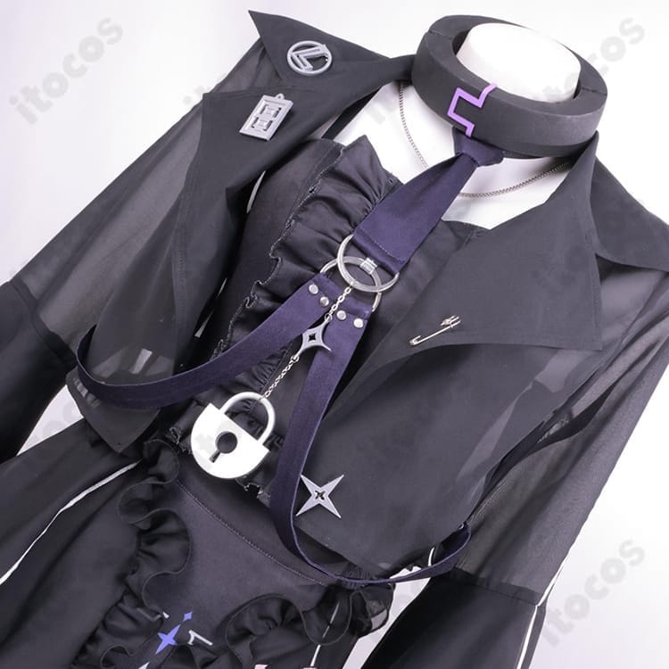 ホロライブ ラプラス・ダークネス 新衣装コスプレ 高再現で撮影映え、動きやすい設計 - 5枚目の画像