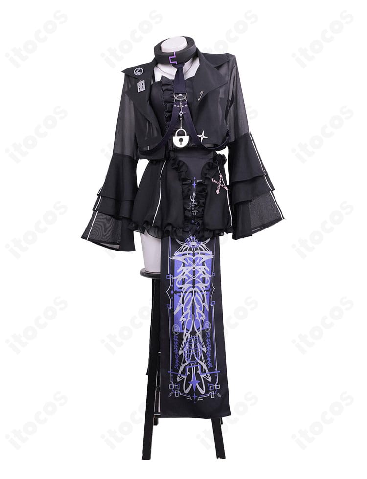 ラプラス・ダークネス 新衣装コスプレ 正面全身図（ホロライブ）