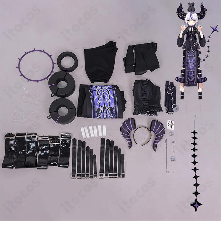 ラプラス・ダークネス 新衣装コスプレのセット内容一覧イメージ