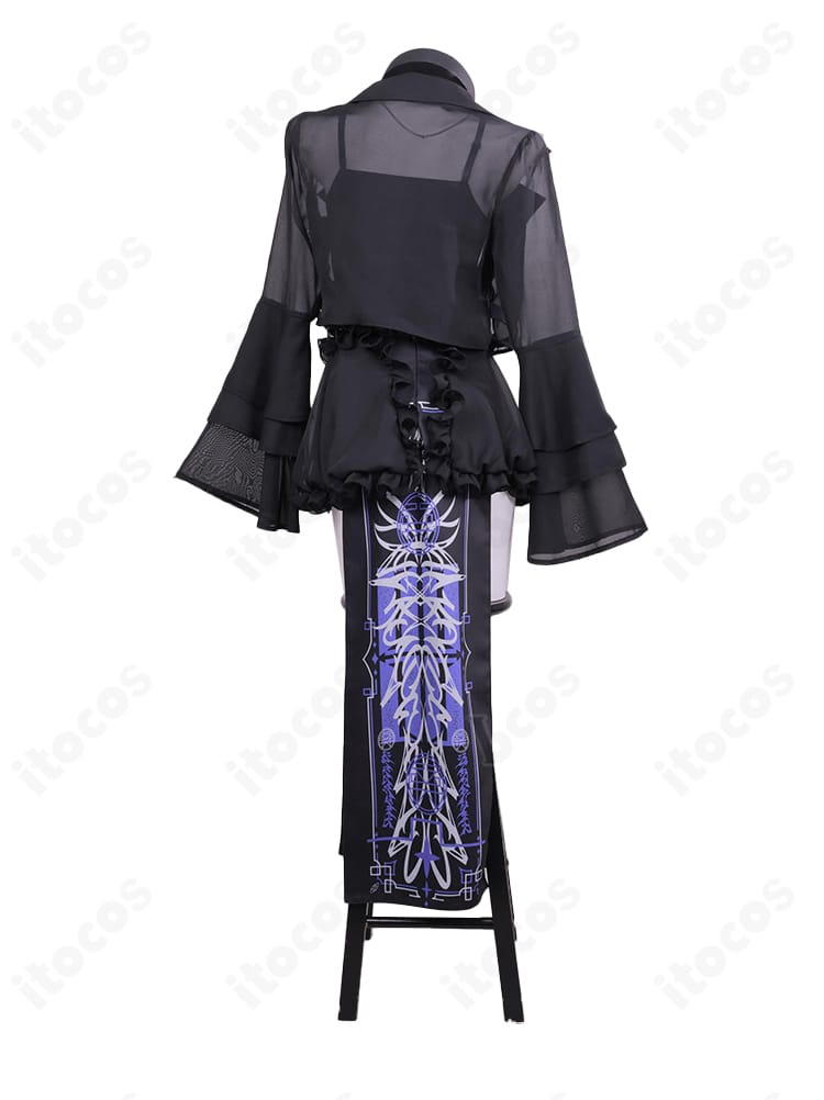 ラプラス・ダークネス 新衣装コスプレ 背面全体（hololive）