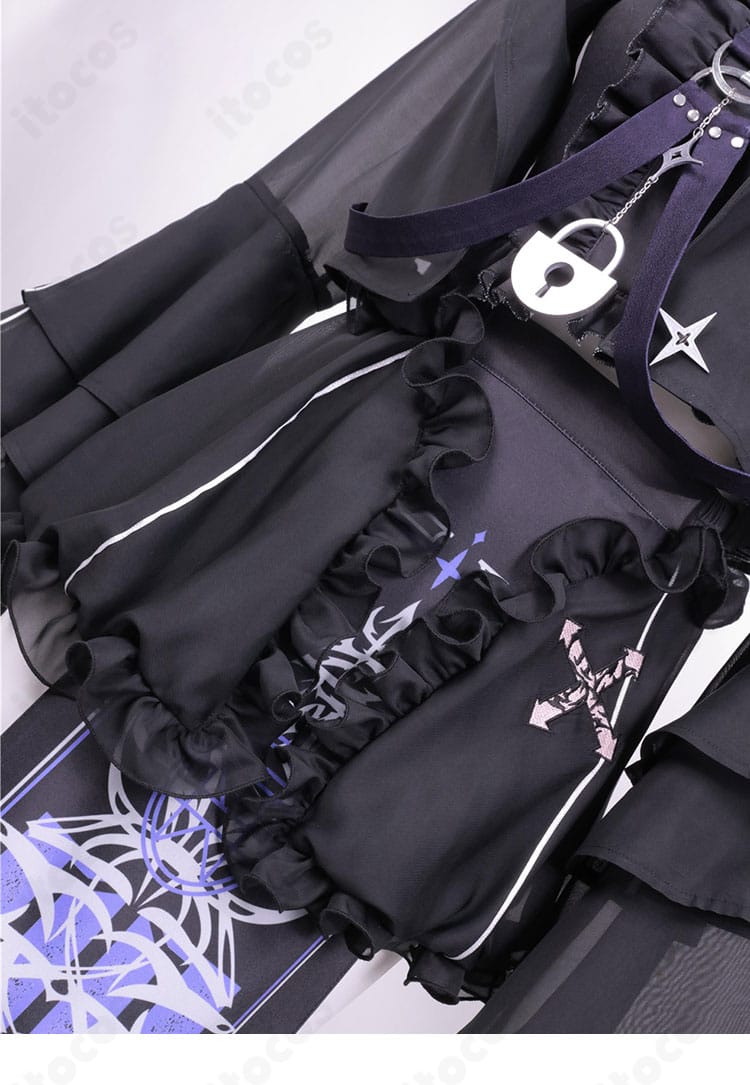 裾パーツの装飾ディテール（ラプラス・ダークネス 新衣装）