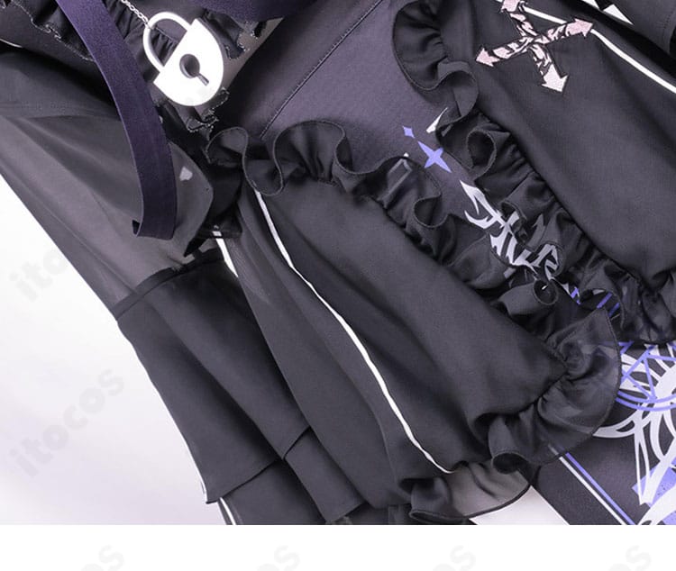 腰回り装飾の構成ディテール（ホロライブ 新衣装）