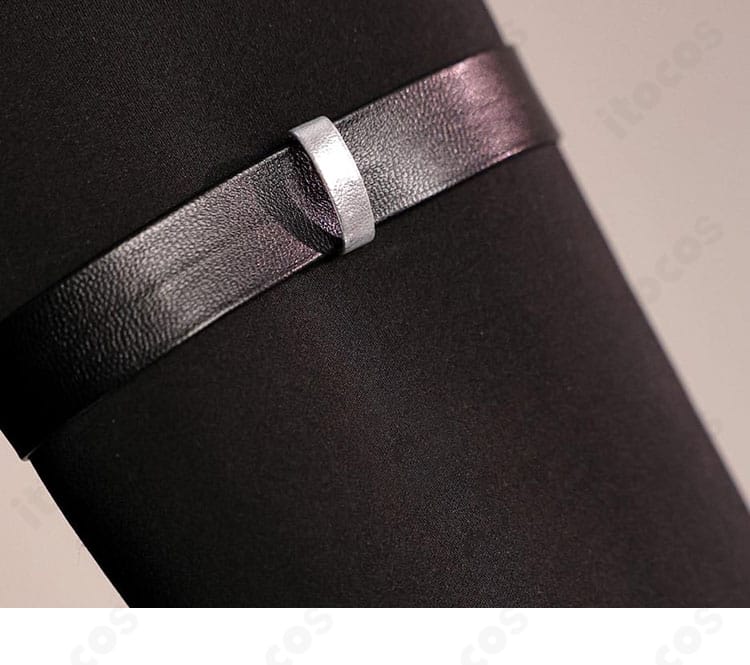 葛葉 ヒットマン衣装 コスプレ 腕周りの飾り・リストアクセのディテール