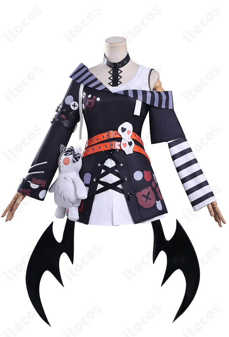 魔法少女ノ魔女裁判 沢渡ココ コスプレ衣装の正面全体図