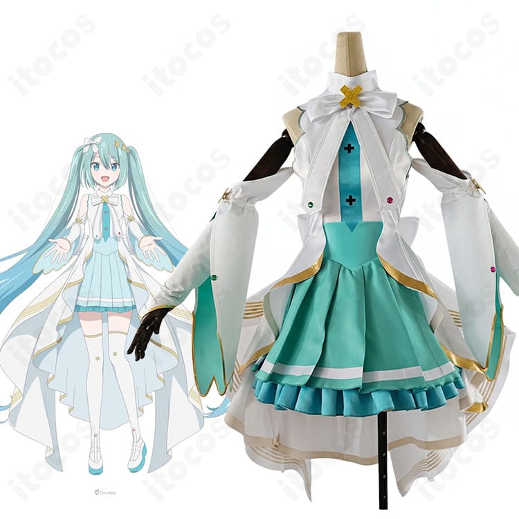 初音ミク 開かれた窓のセカイ コスプレ衣装の全体像｜キャラビジュアル再現のフルセット