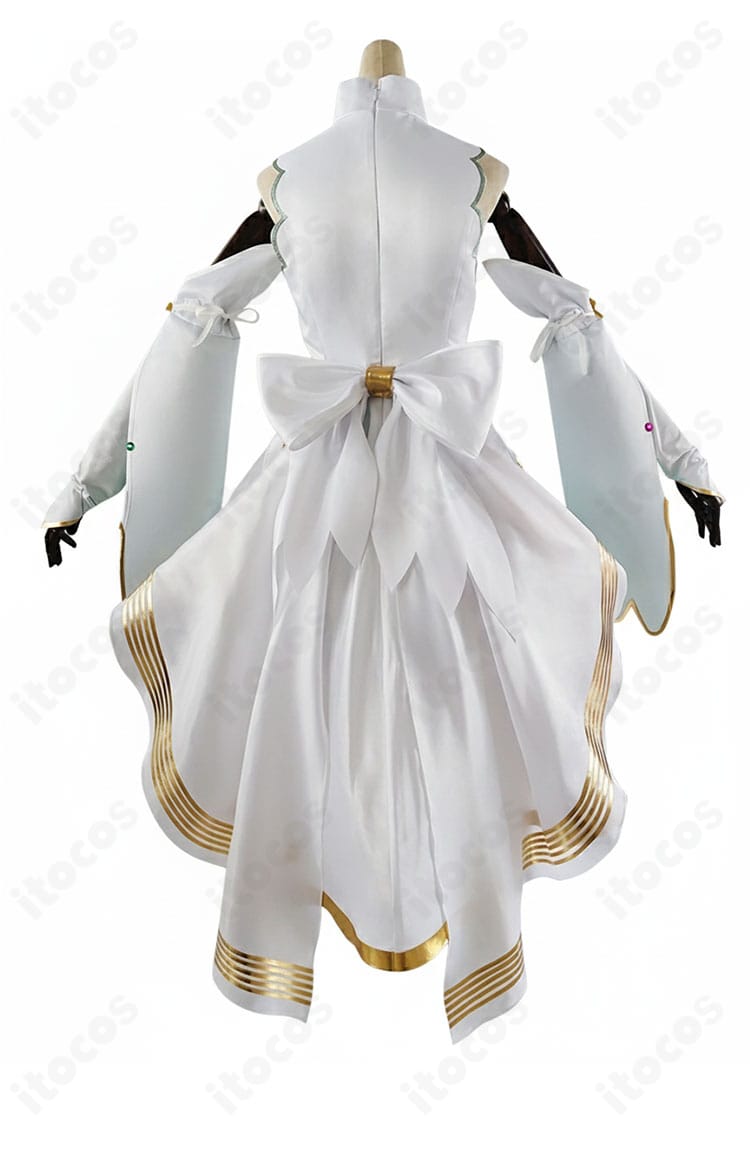 初音ミク 開かれた窓のセカイ 衣装 背面カット｜スカートの広がりと装飾配置を確認