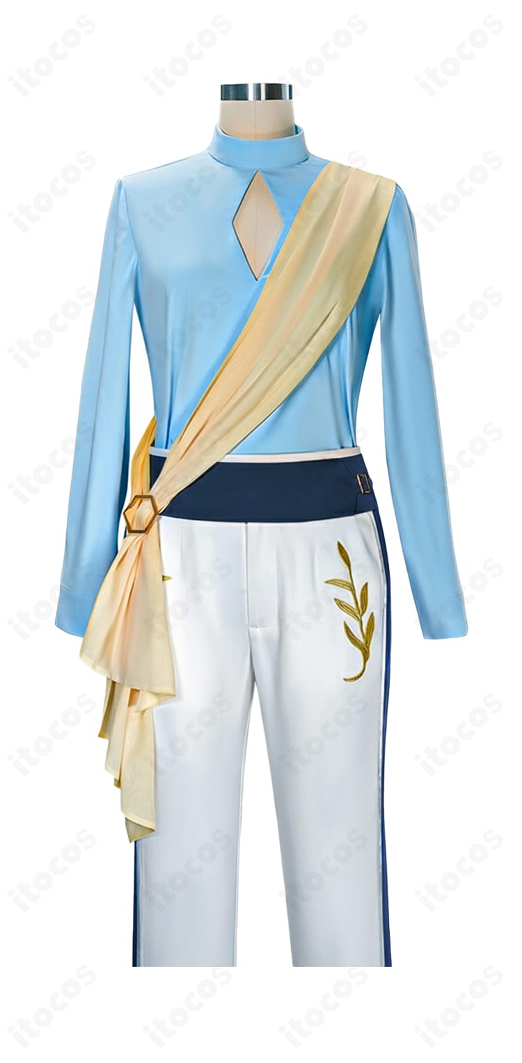 上衣の装飾ディテール（襟元・前立て・装飾パーツ）クローズアップ