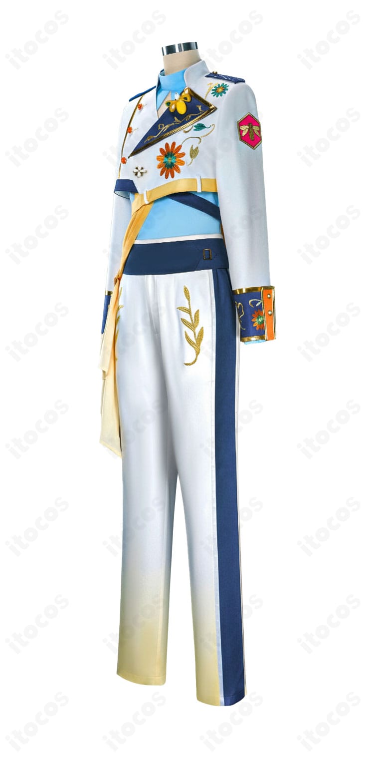 Crazy:B ペアリング衣装コスプレの側面シルエットとラインの確認画像