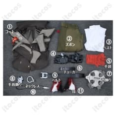 ゼンレスゾーンゼロ 狛野真斗 コスプレ衣装 高再現フルセットでイベントも撮影も快適 - 5枚目の画像（サムネイル）