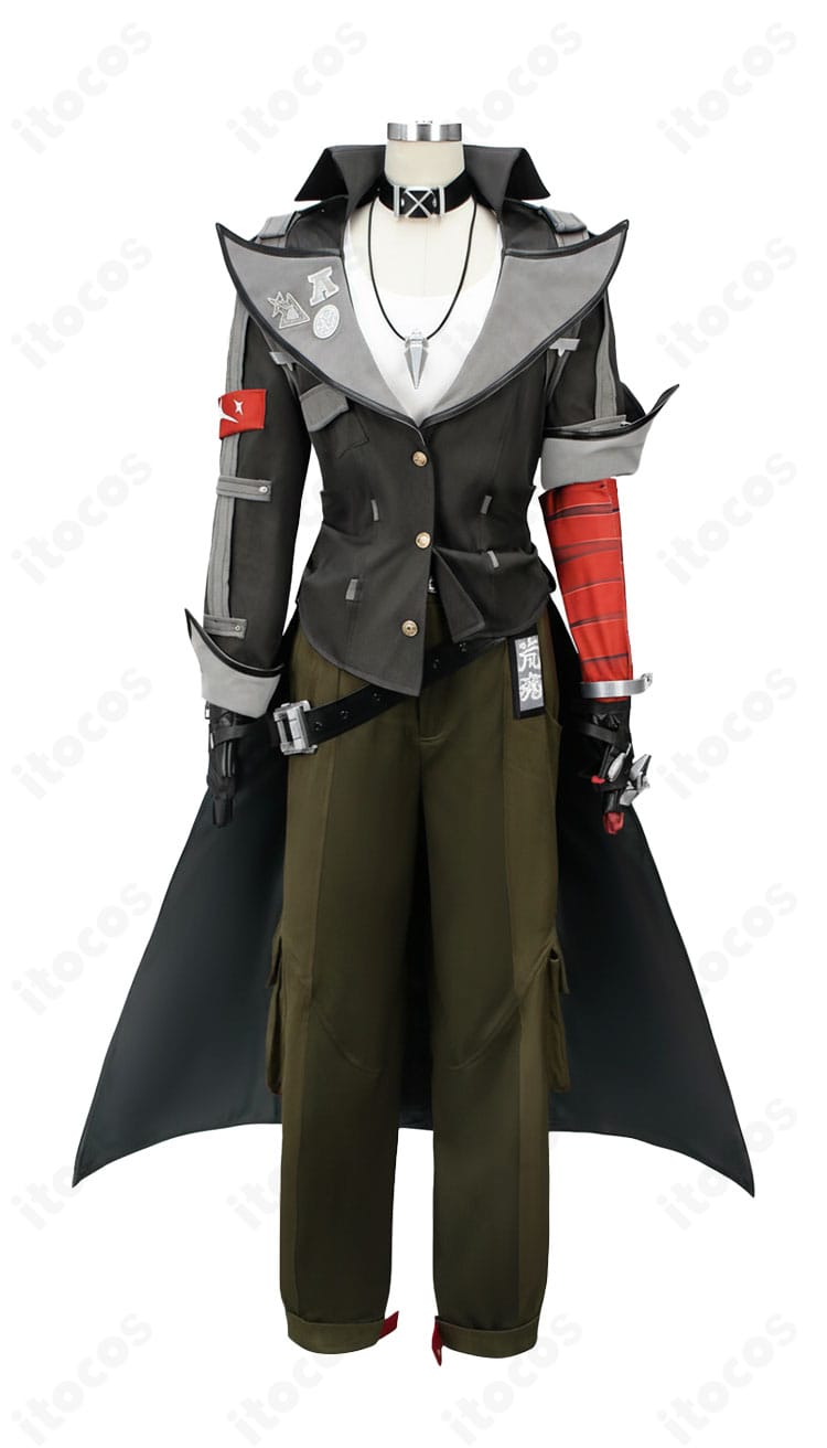 狛野真斗 コスプレ衣装の正面図。コートとインナーのレイヤードが映える高再現フルセット。