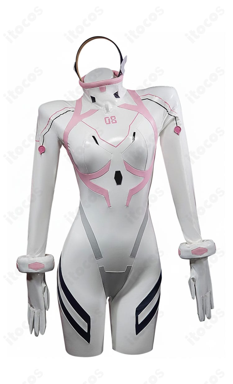 真希波マリ 深々度ダイブ用プラグスーツ 正面全身｜高再現の配色ラインとシルエットを確認できる写真