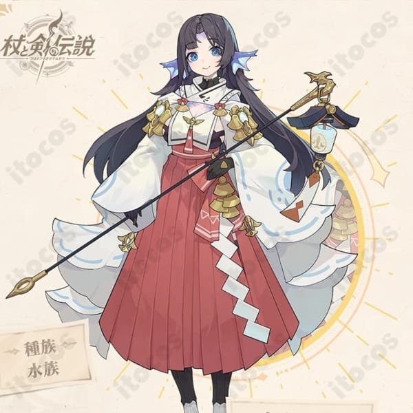 未央 水族の巫女衣装｜高再現・軽量設計でイベントも撮影も快適、オーダーメイド対応