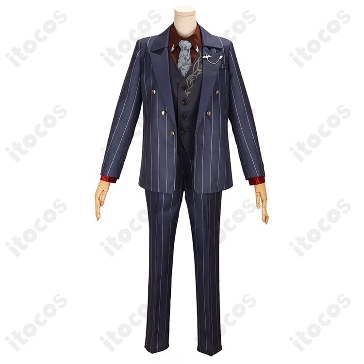 にじさんじ 葛葉 ONE SHOT コスプレ｜クールなトレンチ×スーツで高再現、撮影・イベントに最適 - 2枚目の画像