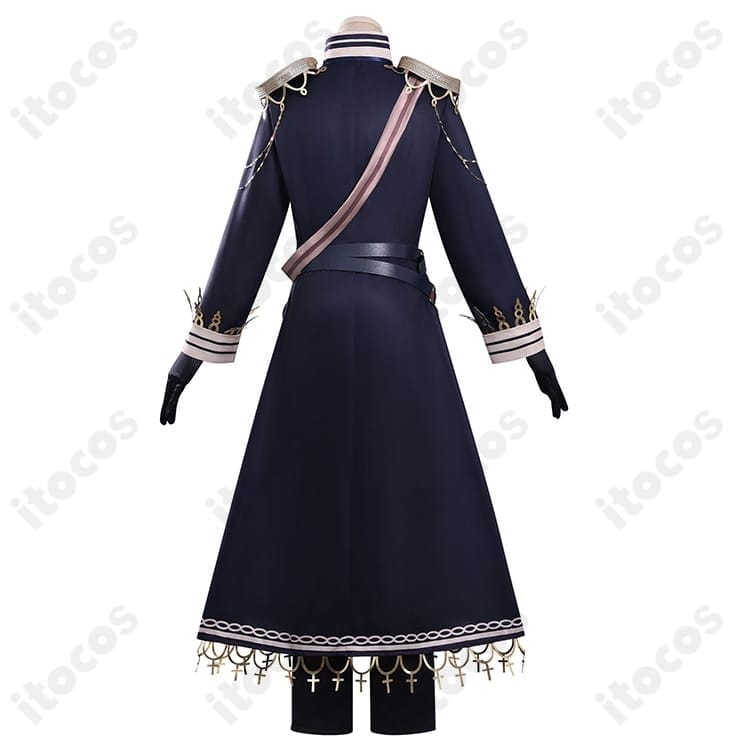 魔法少女ノ魔女裁判 蓮見レイア コスプレ衣装 高再現の軍服風9点セットでイベントも撮影も映える - 3枚目の画像