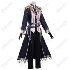 魔法少女ノ魔女裁判 蓮見レイア コスプレ衣装 高再現の軍服風9点セットでイベントも撮影も映える - 2枚目の画像（サムネイル）