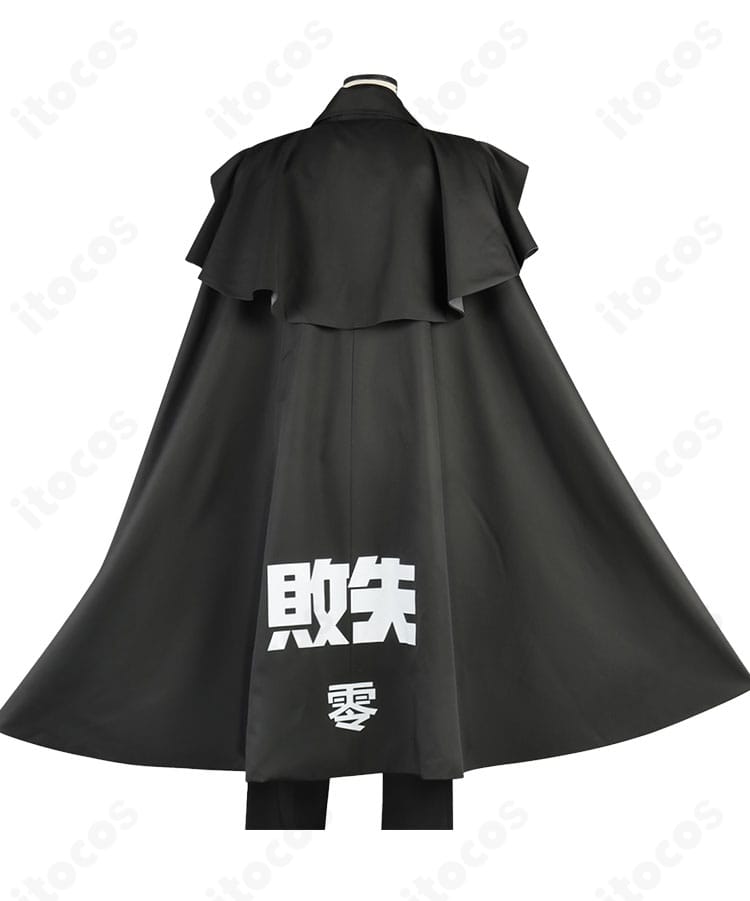 HUNDRED LINE 澄野拓海のマント衣装 背面全体。広がる披風のシルエットとバランスを忠実に再現