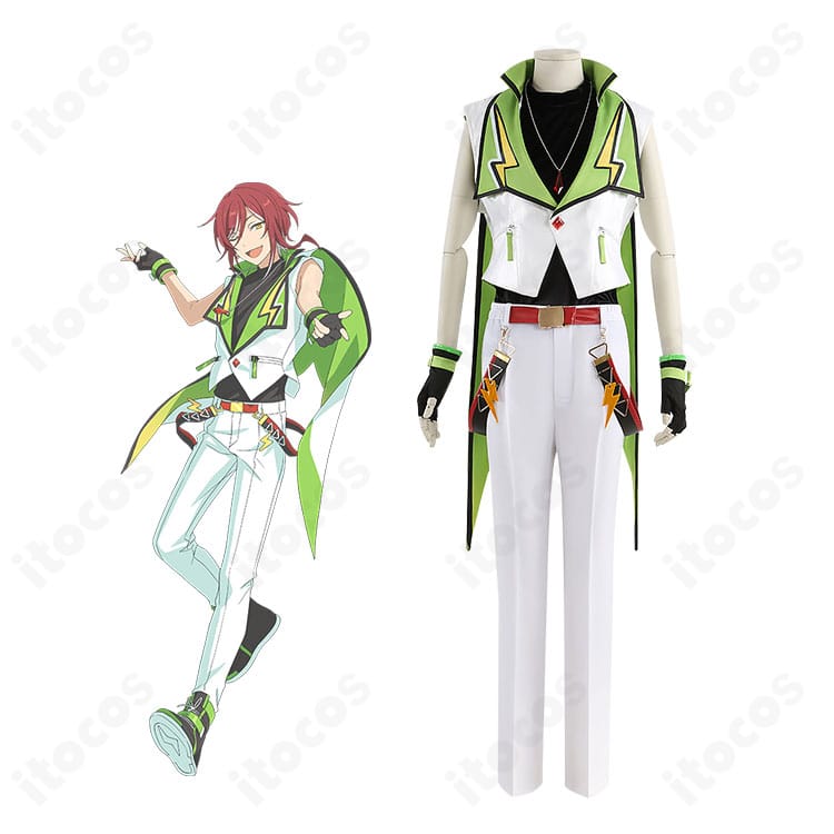 『あんさんぶるスターズ！！』Switchとコスプレ衣装の全体イメージ写真。ユニットの魔法使い風テイストを再現。