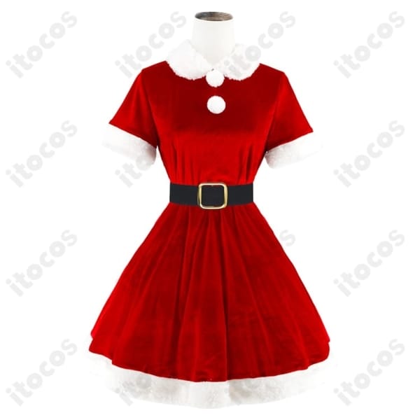綾波レイ クリスマス（サンタ風）コスプレ｜快適フィットで撮影会・イベントに最適