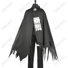 中世風マントのコスプレ衣装。軽やかで動きやすく、ダークでクールに撮影映えします - 3枚目の画像（サムネイル）