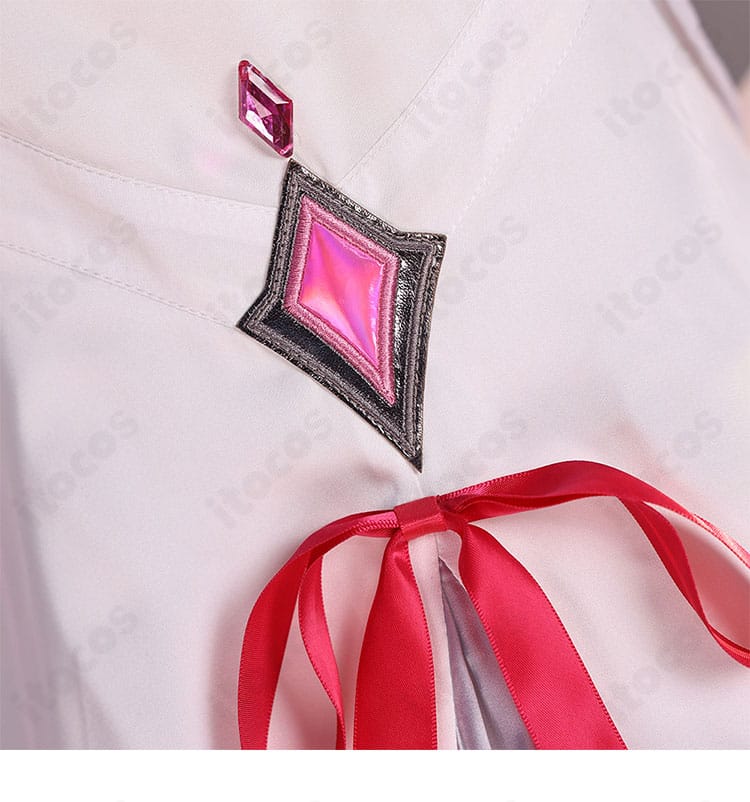 コロンビーナ フェス衣装の腰まわり装飾ディテール