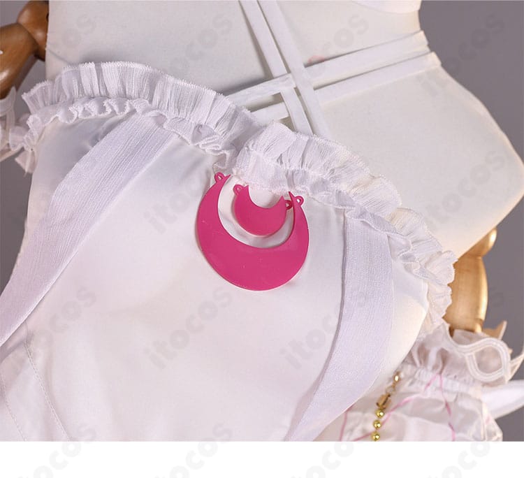 コロンビーナ フェス衣装の胸飾りディテール