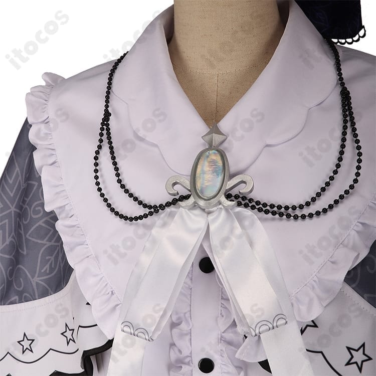 魔法少女ノ魔女裁判・月代ユキ コスプレ衣装 マントセット 高再現で撮影映え - 4枚目の画像