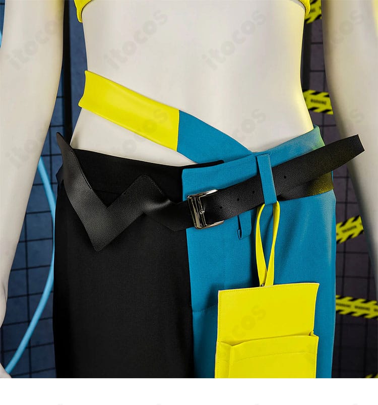 腰飾りとウエスト周りの装飾パーツの質感アップ