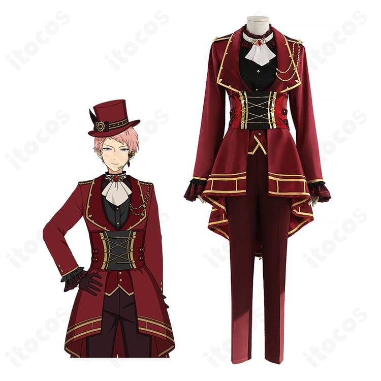 斎宮宗・影片みかのValkyrieコスプレ衣装一式とキャラクタービジュアルの比較イメージ