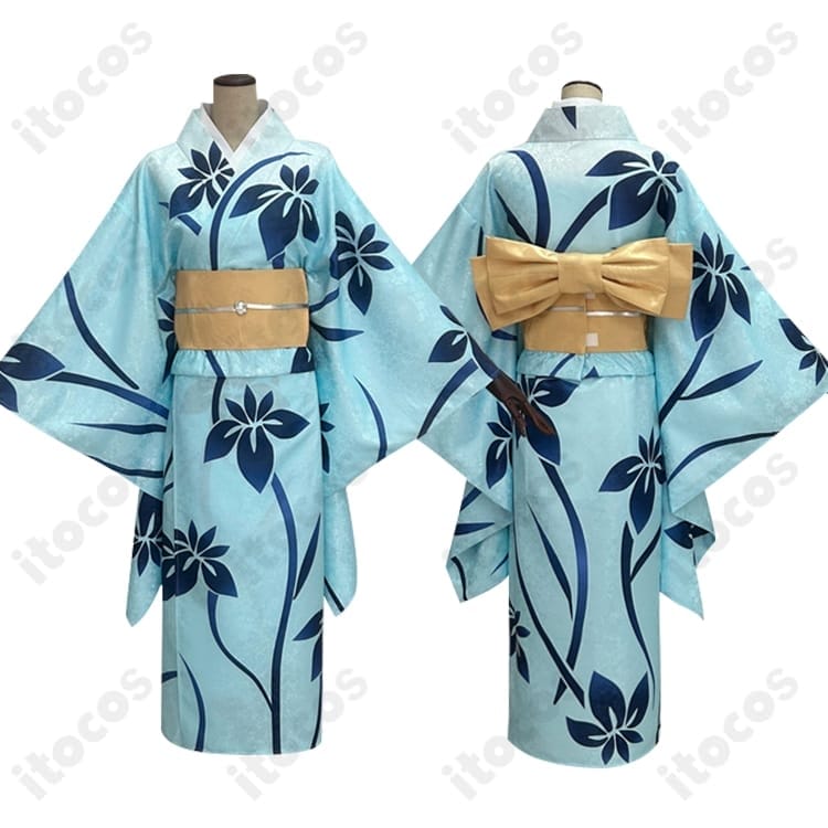 鬼滅の刃 恋雪 コスプレ衣装 和装清楚デザイン。高再現×快適設計で撮影に最適 - 2枚目の画像