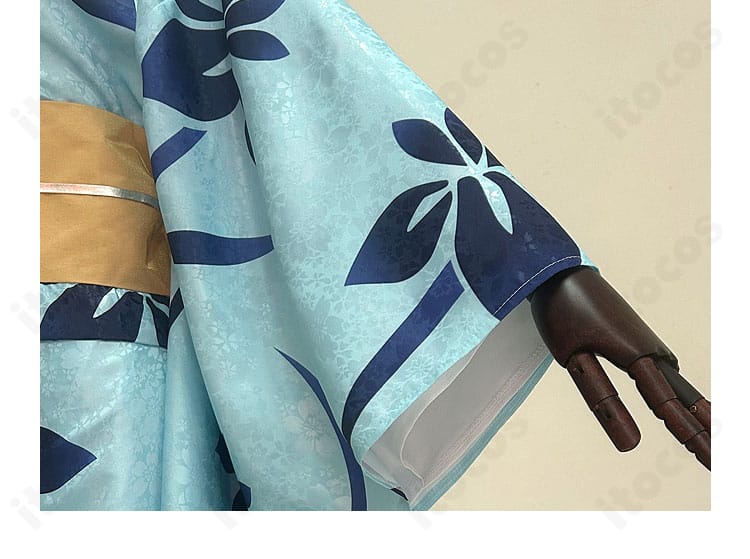 恋雪 コスプレ衣装 袖口の装飾と縫製ディテール