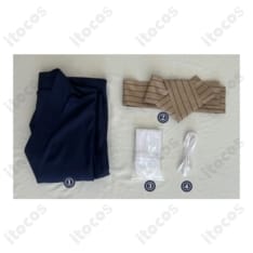 鬼滅の刃 猗窩座 コスプレ衣装 通常版 高再現で動きやすくイベント向き - 3枚目の画像（サムネイル）