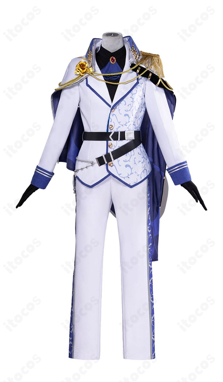 東雲彰人 ノーブル・パラディン風コスプレ衣装の正面全体