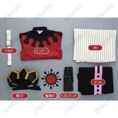 鬼滅の刃 童磨 通常衣装コスプレ 高再現で撮影映え、着心地良くイベント快適 - 5枚目の画像（サムネイル）