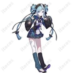 初音ミク キョンシーVer. コスプレ衣装｜高発色×快適設計でイベント・撮影に最適 - 1枚目の画像（サムネイル）