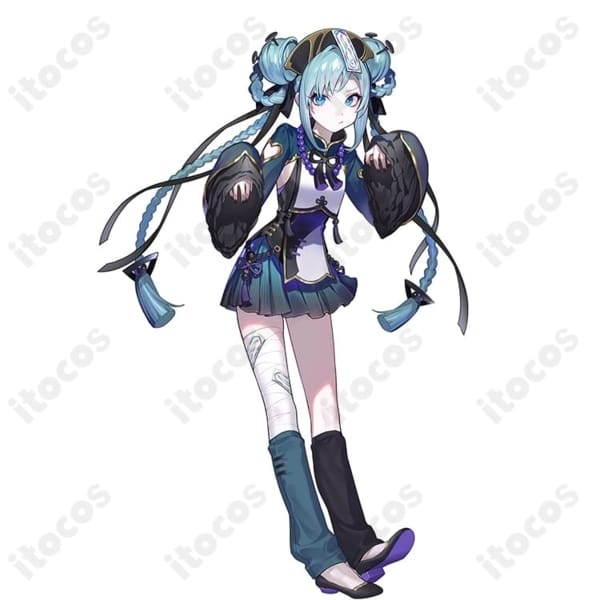 初音ミク キョンシーVer. コスプレ衣装｜高発色×快適設計でイベント・撮影に最適