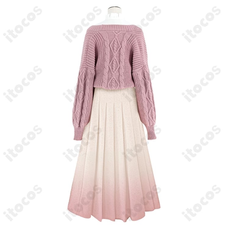 薫る花は凛と咲く 和栗薫子 私服コスプレ 上品で動きやすい高再現セット - 2枚目の画像