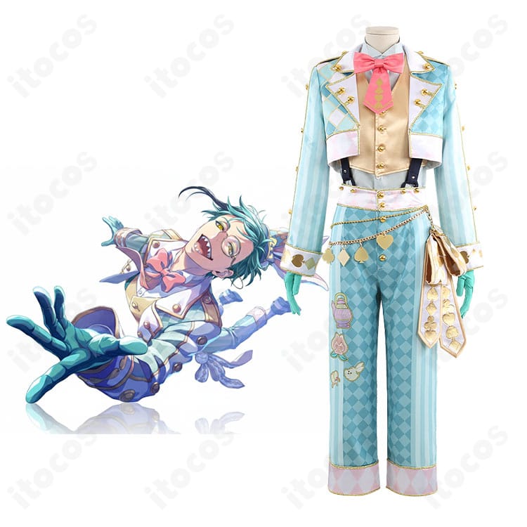 フロイド・リーチ ラビット・ウェア一式を着用したモデルの全身画像