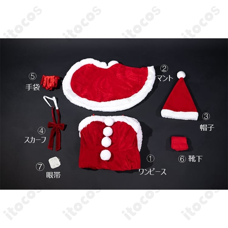 中二病でも恋がしたい！小鳥遊六花 クリスマス衣装｜可愛いシルエットで再現度と着心地を両立 - 4枚目の画像