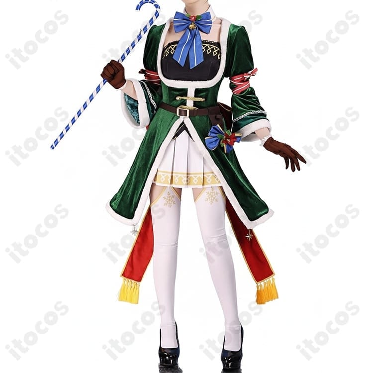 リゼロ レム クリスマス記念サンタ衣装。可愛いシルエットと高再現で撮影・イベントに最適 - 2枚目の画像