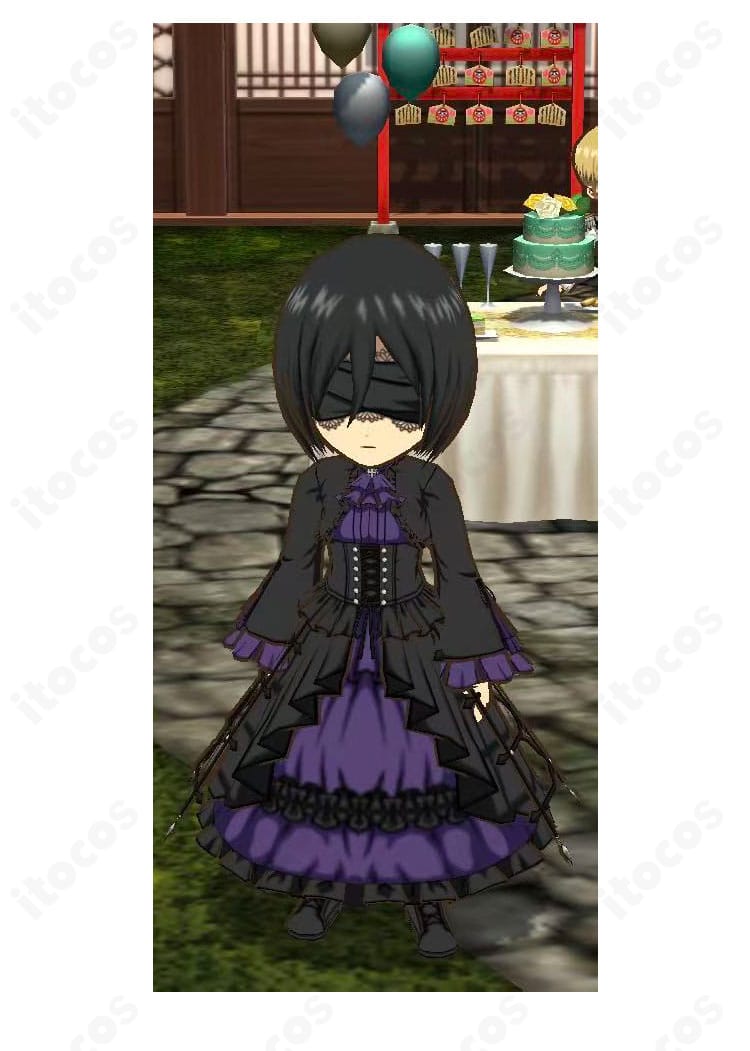 ミカサ・アッカーマン 幼少期イメージに基づく参考ビジュアルと「視界なき瞳」衣装の世界観