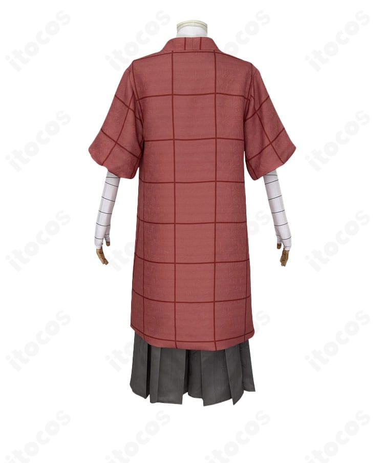 二十世紀電氣目録 坂本喜八 コスプレ衣装の背面全体。袴の落ち感と帯周りの収まりを示す。