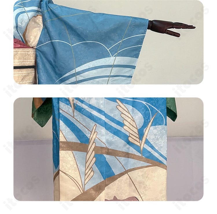 二十世紀電氣目録 百川稲子 コスプレ衣装の袖口・スリーブ装飾ディテール