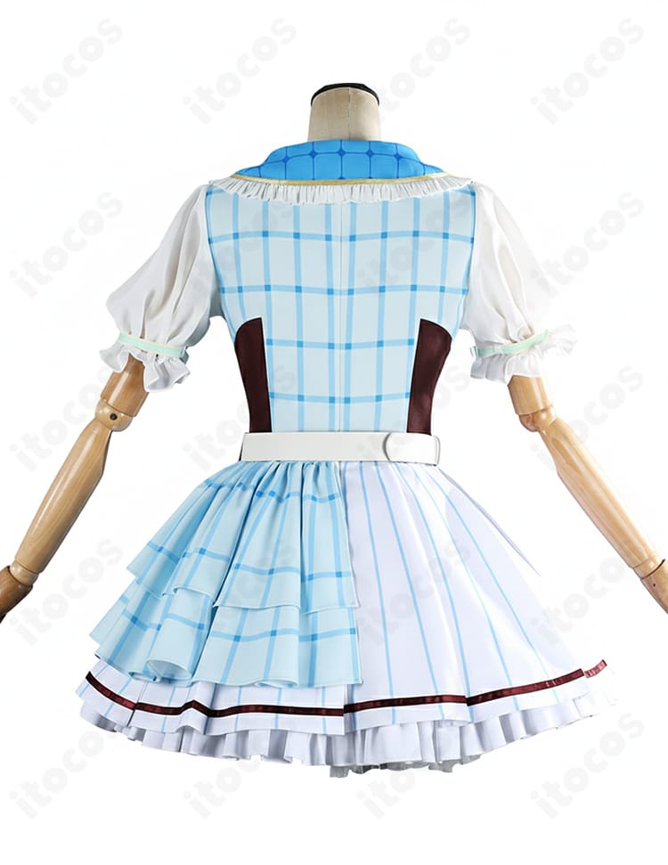 ラブライブ！サンシャイン!! 15周年記念衣装の背面デザインと披肩の配置