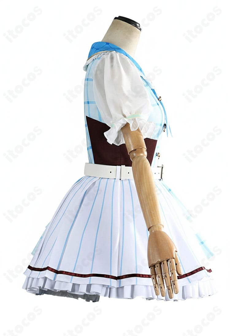 ラブライブ！サンシャイン!! 15周年記念衣装の右肩エポレット風装飾ディテール