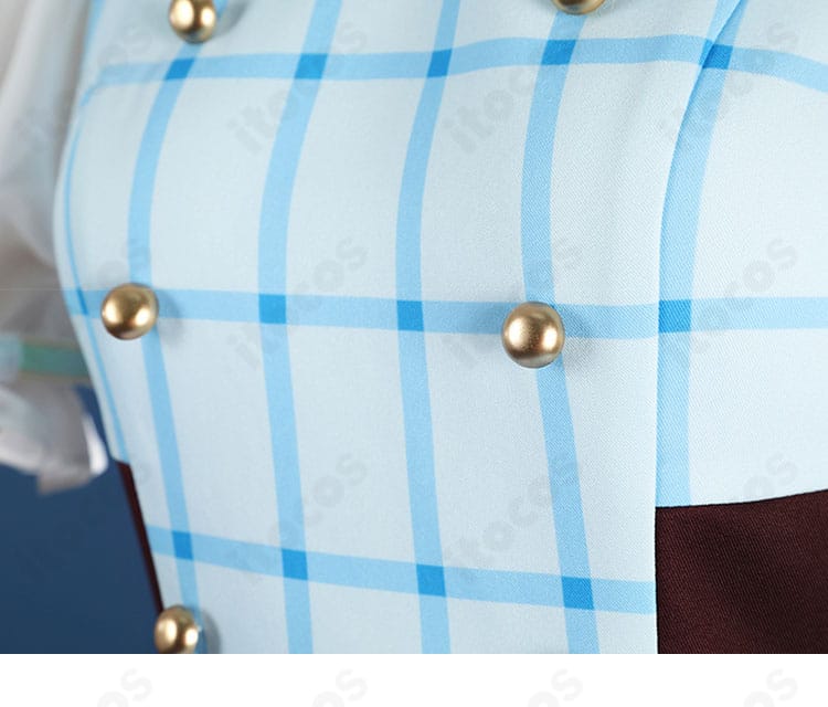 ラブライブ！サンシャイン!! 15周年記念衣装のフロントボタンと意匠ディテール